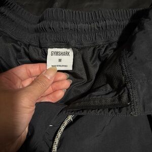 Gymshark Black Lightweight Track Pants Size M